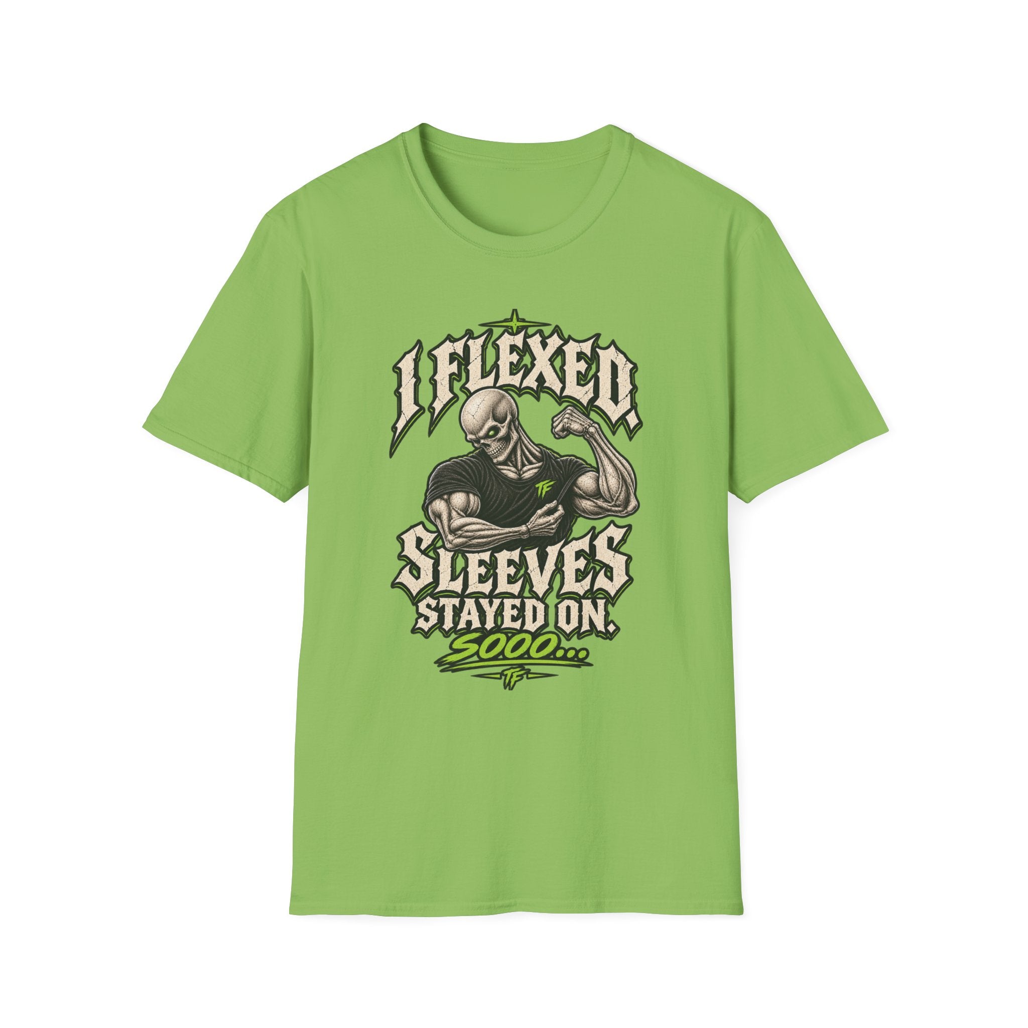 I Flexed Sleeves Stayed On T-Shirt