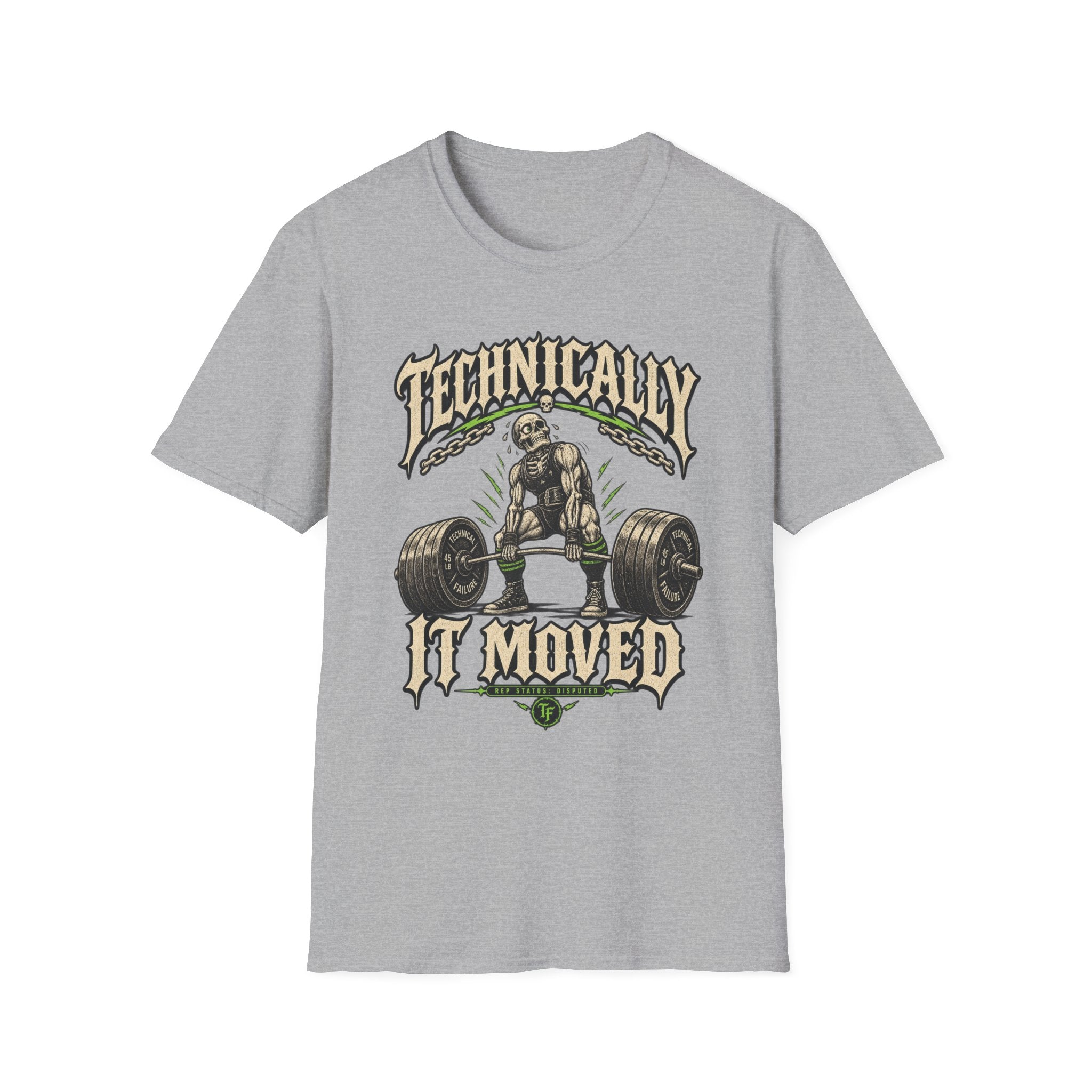 Technically It Moved Skeleton T-Shirt